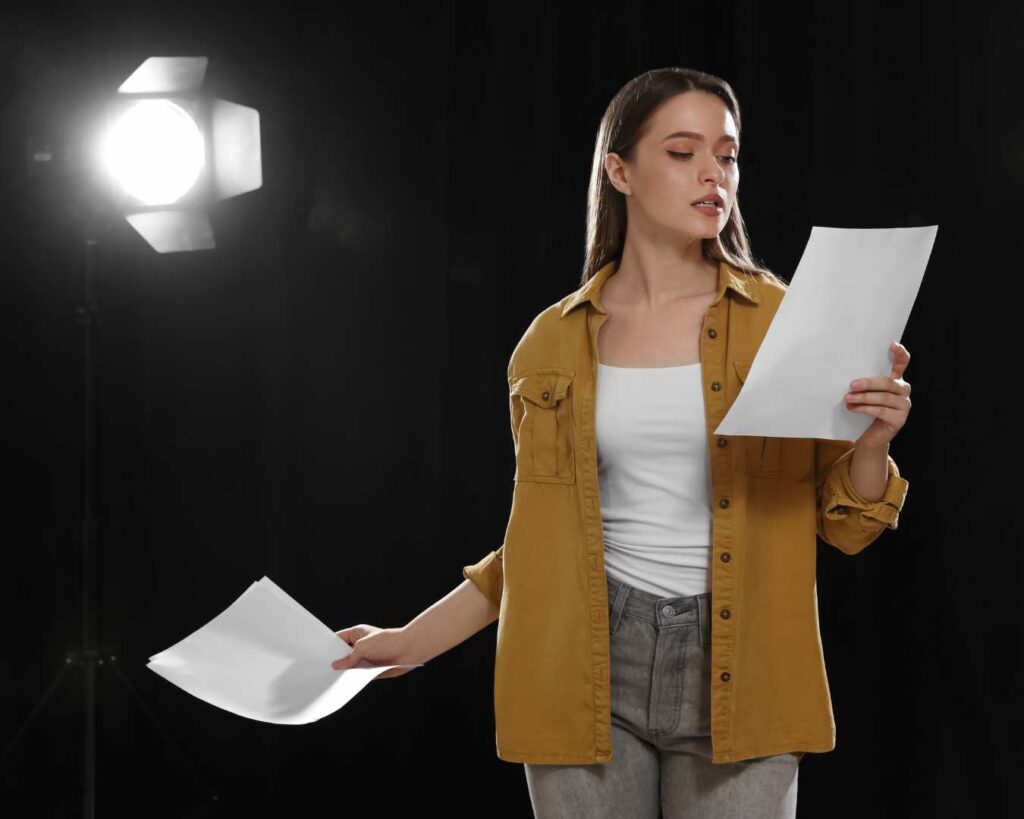 submitting a self-tape to casting directors
